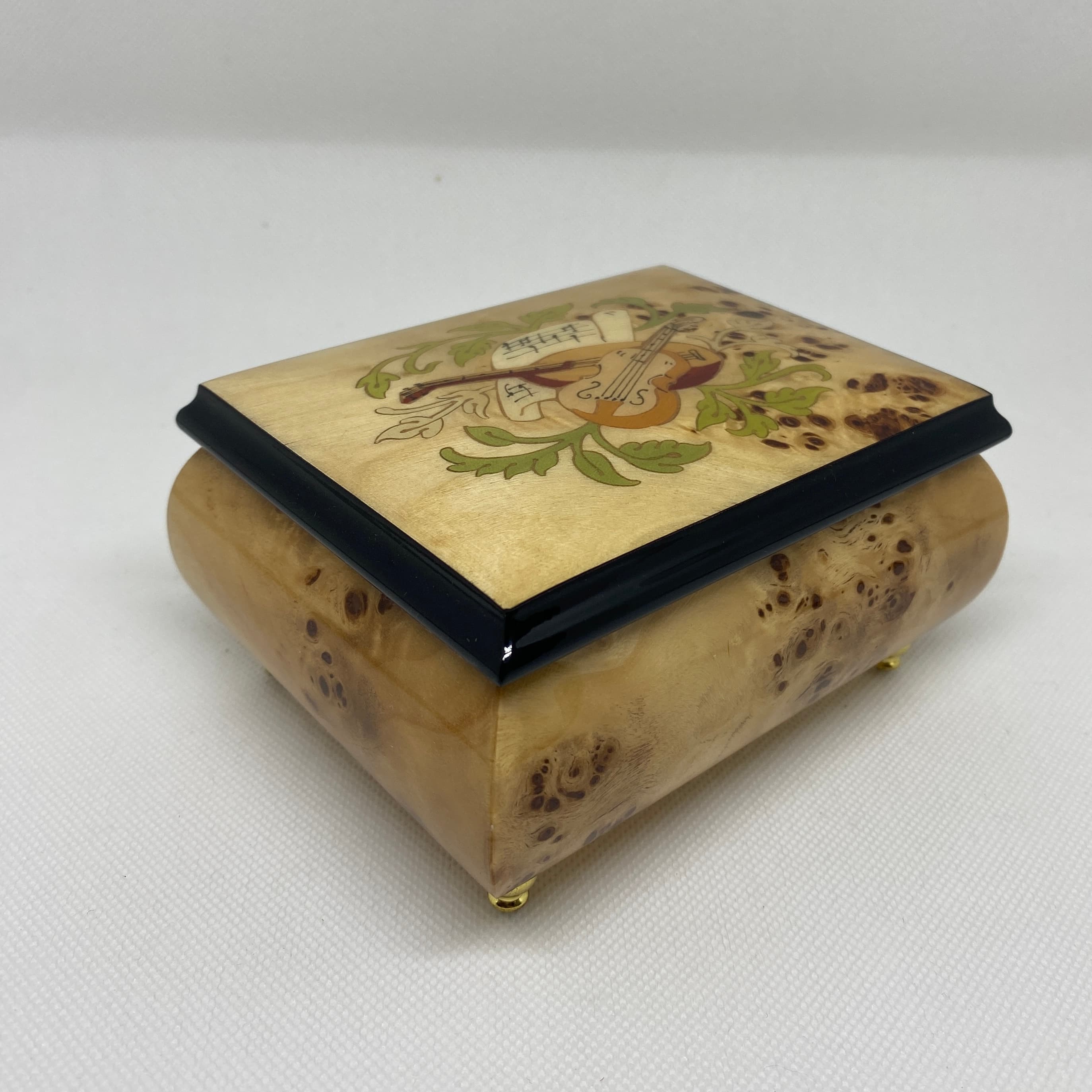 Santa Lucia Jewelry Box — Poplar (Violin)