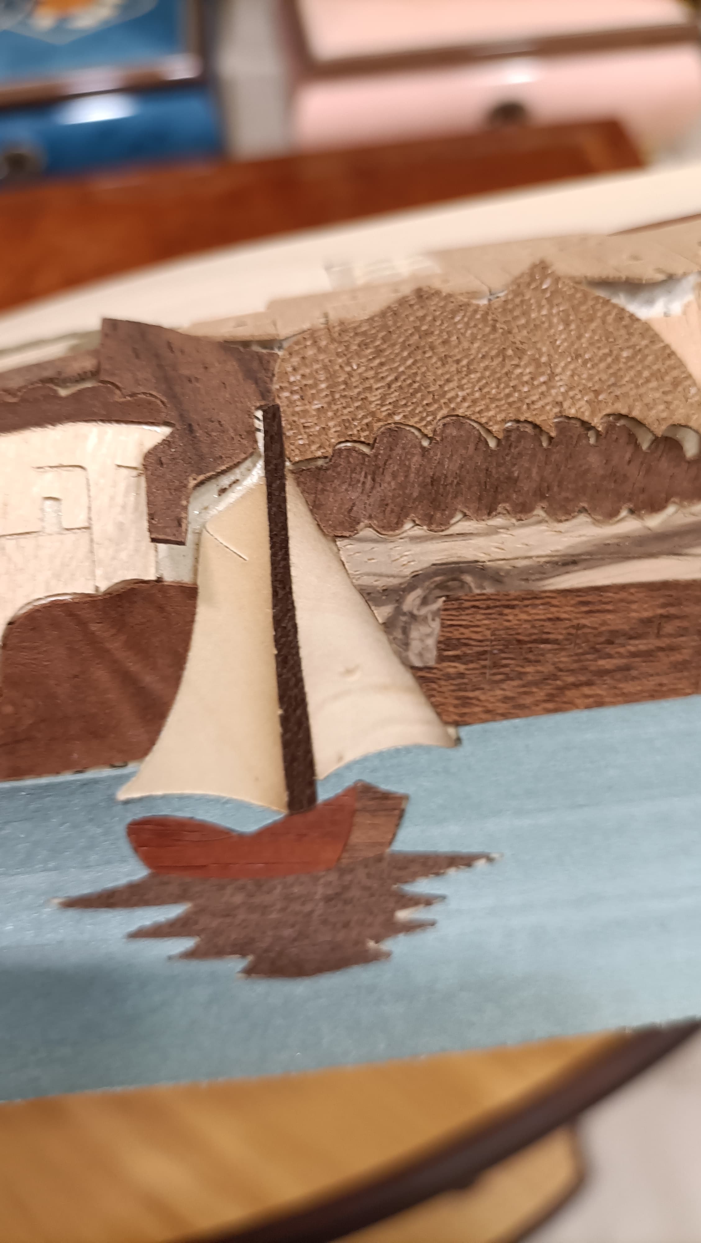 Fitting the veneer