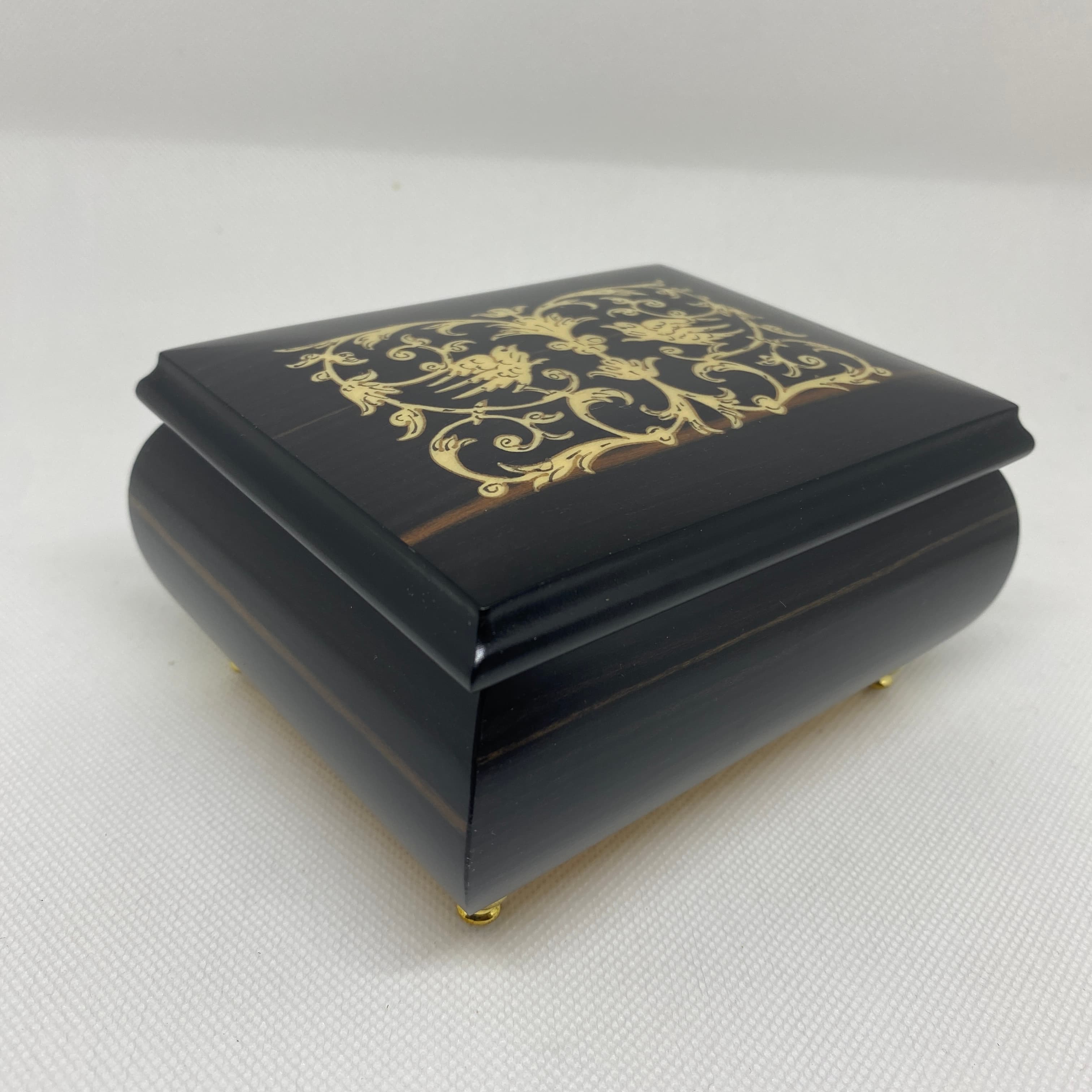 Torna a Surriento Jewelry Box — Ebony (Ornate)