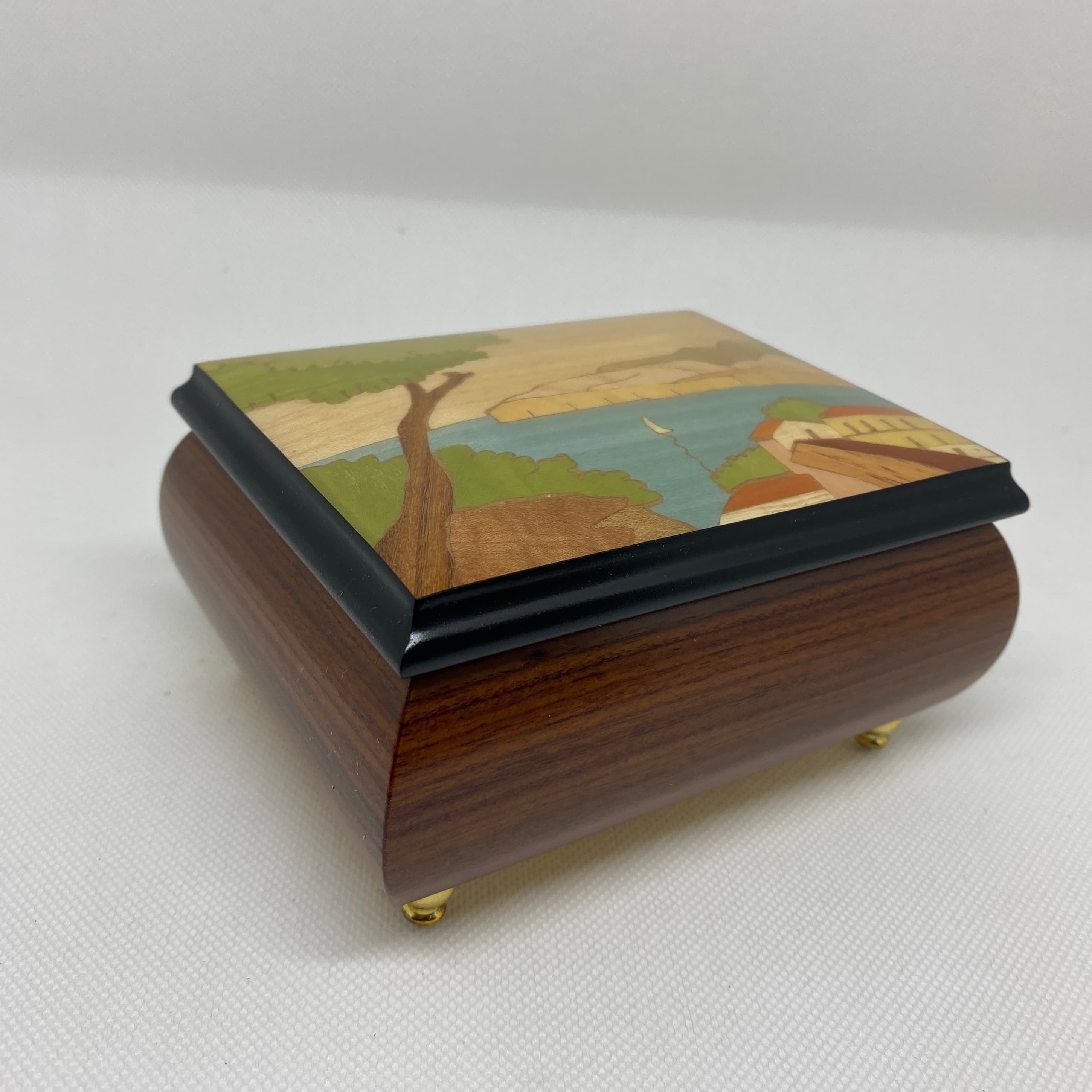 Funiculì Funiculà Jewelry Box — Santos (Landscape)